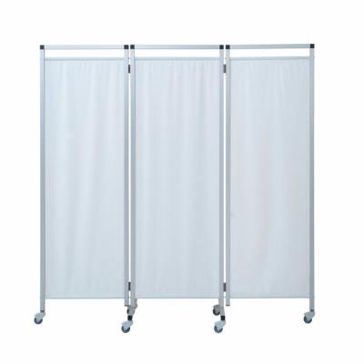 Biombo plegable rodable