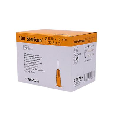 Aguja Hipodérmica 30G 0,3 X 12