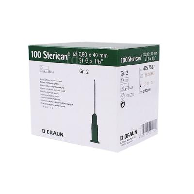 Aguja Hipodérmica 21G 0,8 X 40